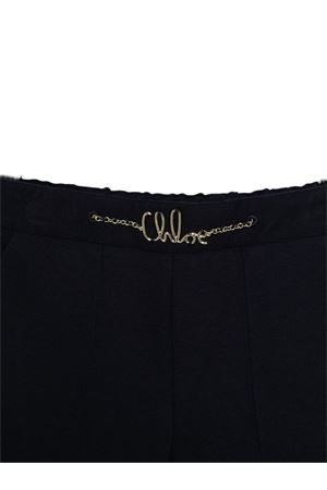 blue cotton trousers CHLOÉ KIDS | C20630859